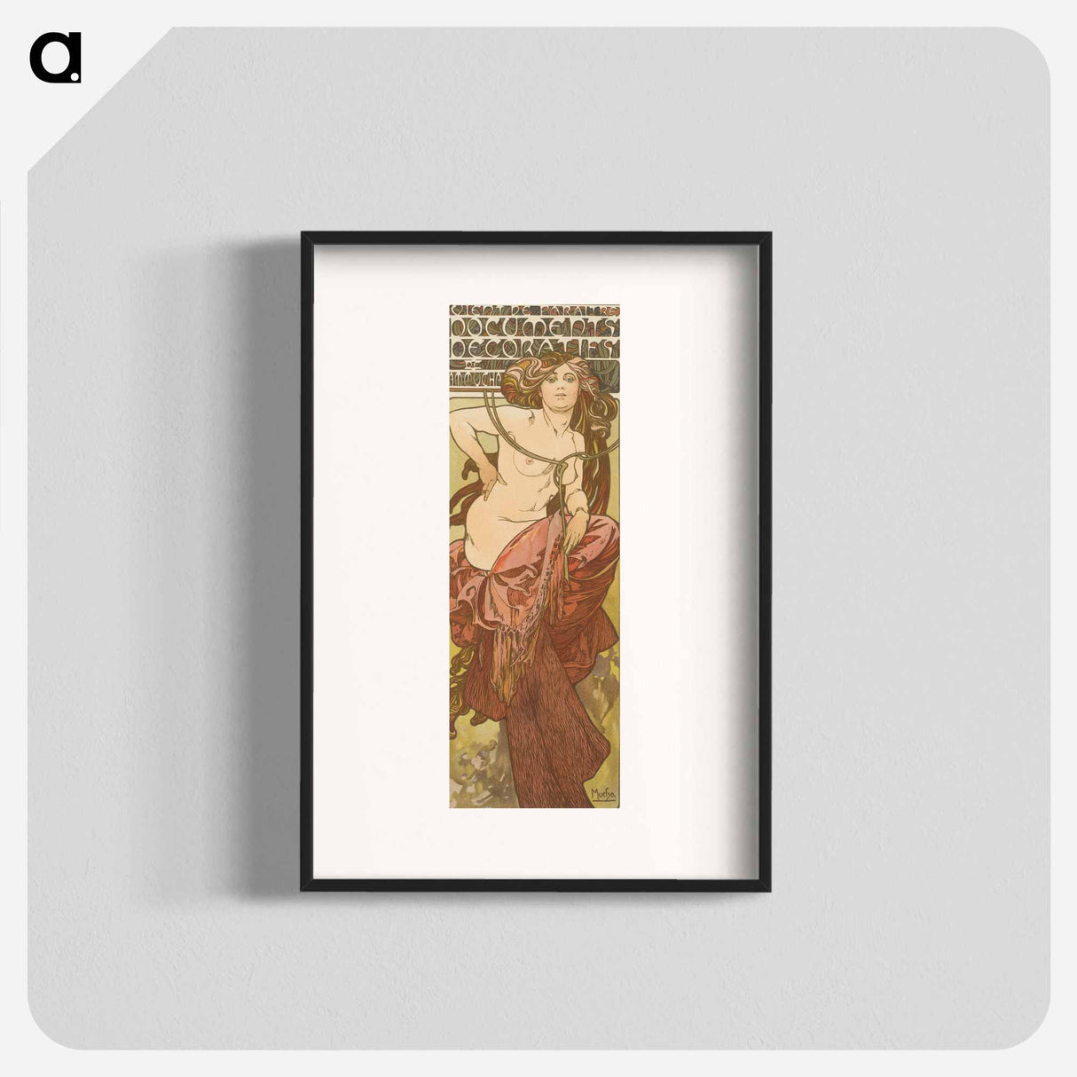 Untitled - Alphonse Mucha Poster.