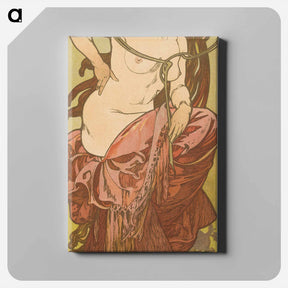 アートパネル-Untitled - アルフォンス ミュシャ Canvas.