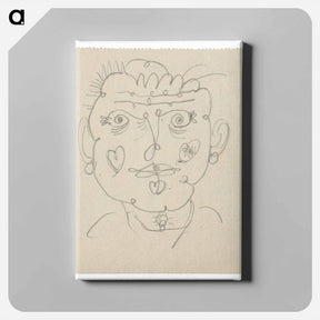 アートパネル-Sketchbook 22 arcimboldo effect (inserted sheet) - アーノルド ピーター ワイズ クビンチャン Canvas.