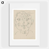 Sketchbook 22 arcimboldo effect (inserted sheet) - アーノルド ピーター ワイズ クビンチャン Poster.