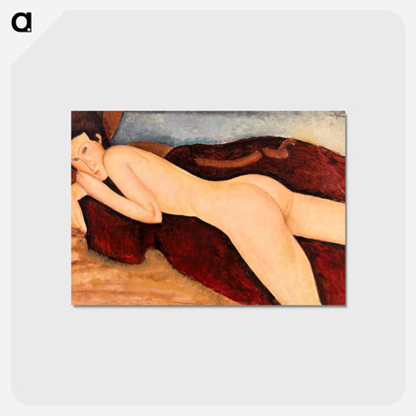 アートポストカード-Reclining Nude from the Back
 - バーンズ・コレクション Postcard.