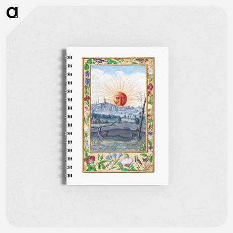 アートメモ帳-Sun with Human Face Rising
 - 大英図書館 Memo.