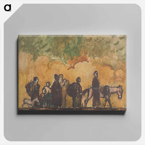 アートパネル-Refugees
 - シプリアン マジェルニク Canvas.