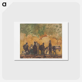 アートポストカード-Refugees
 - シプリアン マジェルニク Postcard.