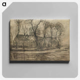 アートパネル-Farm Near Duivendrecht, The Sea
 - ダラス美術館 Canvas.