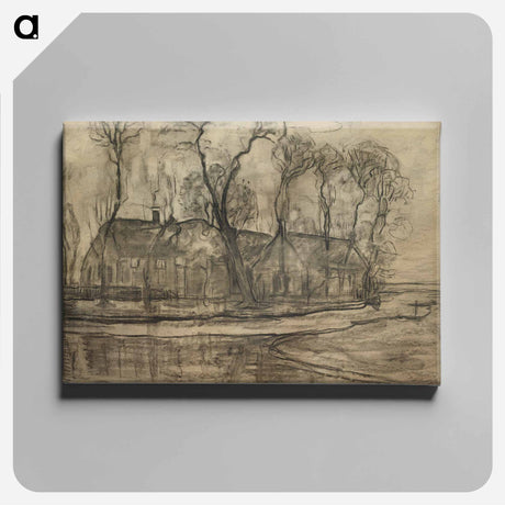 アートパネル-Farm Near Duivendrecht, The Sea
 - ダラス美術館 Canvas.