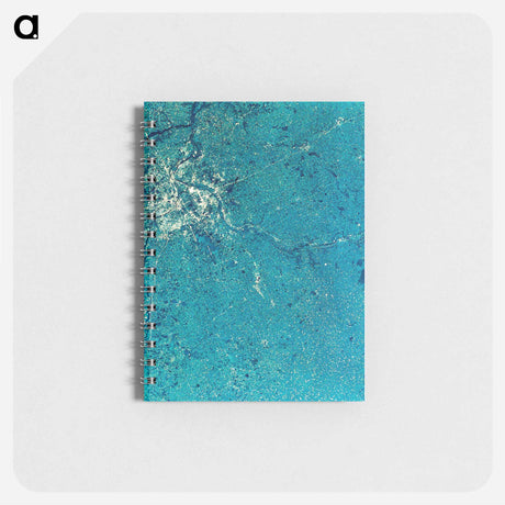 アートメモ帳-Aerial View of Minneapolis-St. Paul
 - 上空からの地球 Memo.