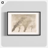 Factory Smoke - Edgar Degas Poster.