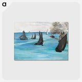 アートポストカード-Sea View, Calm Weather - エドゥアール マネ Postcard.