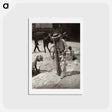 アートポストカード-Street Paver
 - ウジェーヌ アジェ Postcard.