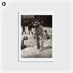 アートポストカード-Street Paver
 - ウジェーヌ アジェ Postcard.