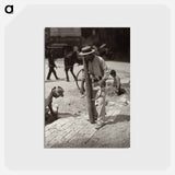 アートポストカード-Street Paver
 - ウジェーヌ アジェ Postcard.