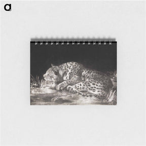 アートメモ帳-Sleeping Cheetah
 - ジョージ スタッブス Memo.