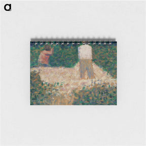 アートメモ帳-Two Stonebreakers - ジョルジュ スーラ Memo.