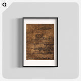 アートポスター-Mess Downstream, the Auteuil Quai - アンリ ルソー Poster.