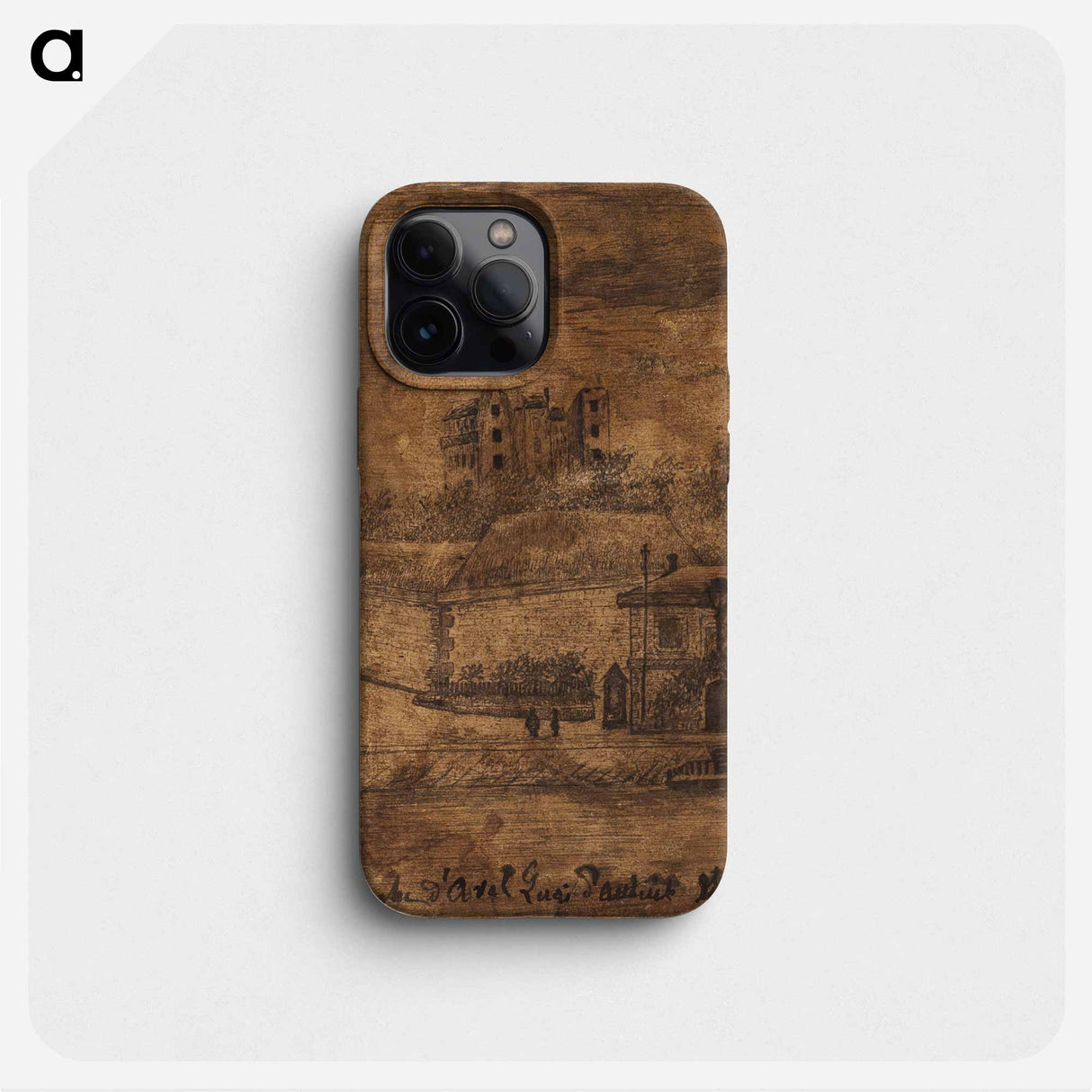 Mess Downstream, the Auteuil Quai - アンリ ルソー Phone Case.