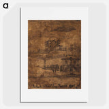 アートポスター-Mess Downstream, the Auteuil Quai - アンリ ルソー Poster.