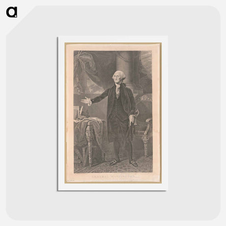 アートポストカード-General Washington
 - ジェームス ヒース Postcard.