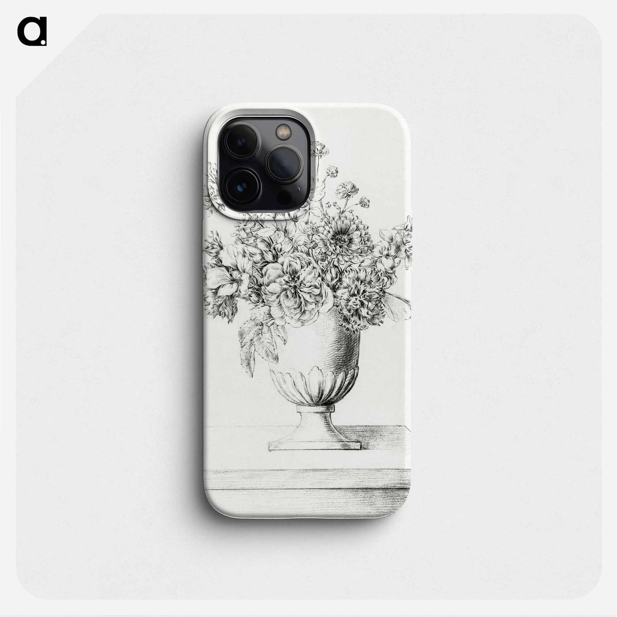 Flowers in a vase - Jean Bernard Phone Case.