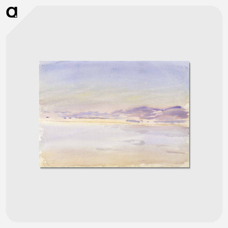 アートポストカード-Sunset at Sea - ジョン シンガー サージェント Postcard.