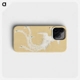 Bird from Momoyogusa–Flowers of a Hundred Generations - 神坂 雪華 Phone Case.