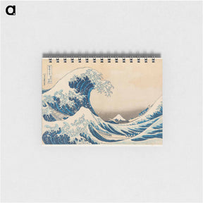 アートメモ帳-Under the Wave off Kanagawa - 葛飾 北斎 Memo.