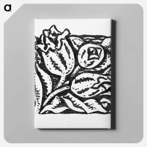 アートパネル-Flower bud - レオ ヘステル Canvas.