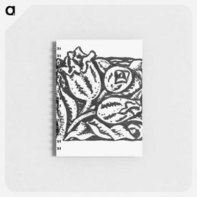 アートメモ帳-Flower bud - レオ ヘステル Memo.