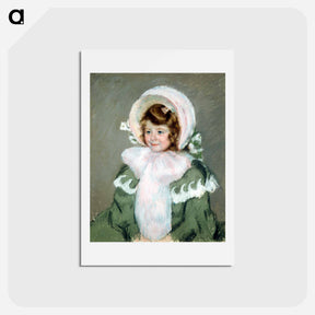 アートポストカード-Child in Green Coat - メアリー カサット Postcard.