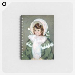 アートメモ帳-Child in Green Coat - メアリー カサット Memo.