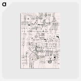 Drawing Knotted in the Manner of a Net
 - パウル クレー Postcard.