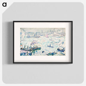 アートポスター-Rotterdam - ポール シニャック Poster.