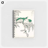 アートメモ帳-Japanese White-eye and Osmanthus Fragrans
 - 鳥類図鑑 Memo.
