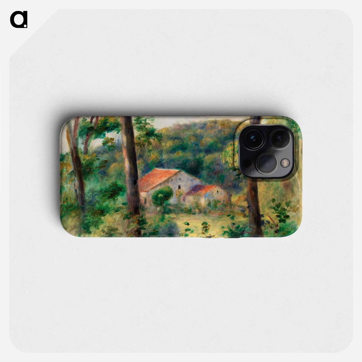 Environs of Briey - Pierre Auguste Renoir Phone Case.