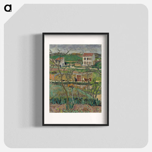 Rainy Landscape
 - ピエール ボナール Poster.