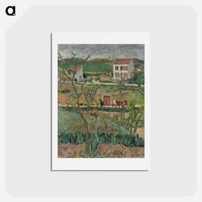 アートポストカード-Rainy Landscape
 - ピエール ボナール Postcard.