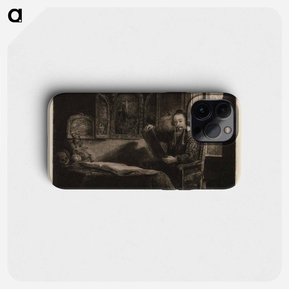 Abraham Francen - Rembrandt van Rijn Phone Case.