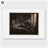 Abraham Francen - Rembrandt van Rijn Poster.