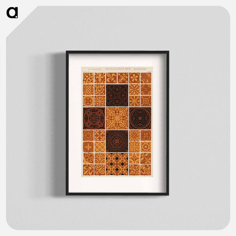 アートポスター-Nineteenth-Century Ornament
 - 装飾の文法 Poster.