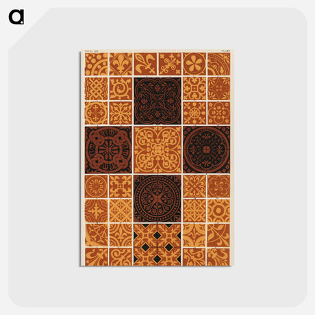 アートポストカード-Nineteenth-Century Ornament
 - 装飾の文法 Postcard.