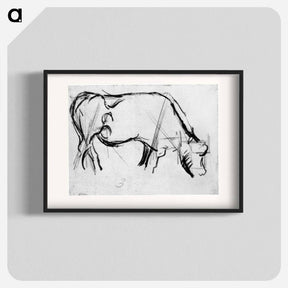 アートポスター-Study for Composition VIII (The Cow) - テオ ファン ドゥースブルフ Poster.