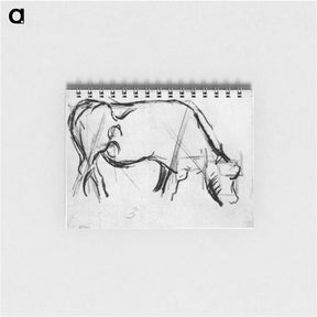 アートメモ帳-Study for Composition VIII (The Cow) - テオ ファン ドゥースブルフ Memo.