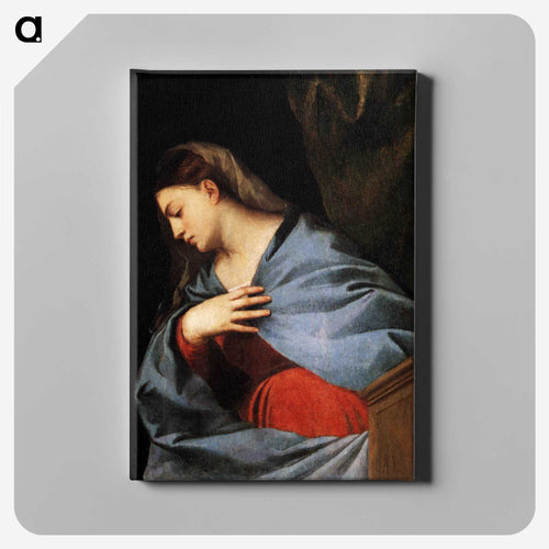 Polyptych of the Resurrection Virgin Annunciate - ティツィアーノ ヴェチェッリオ Canvas.