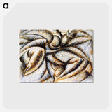 Dynamism of the Human Body - ウンベルト ボッチョーニ  Postcard.