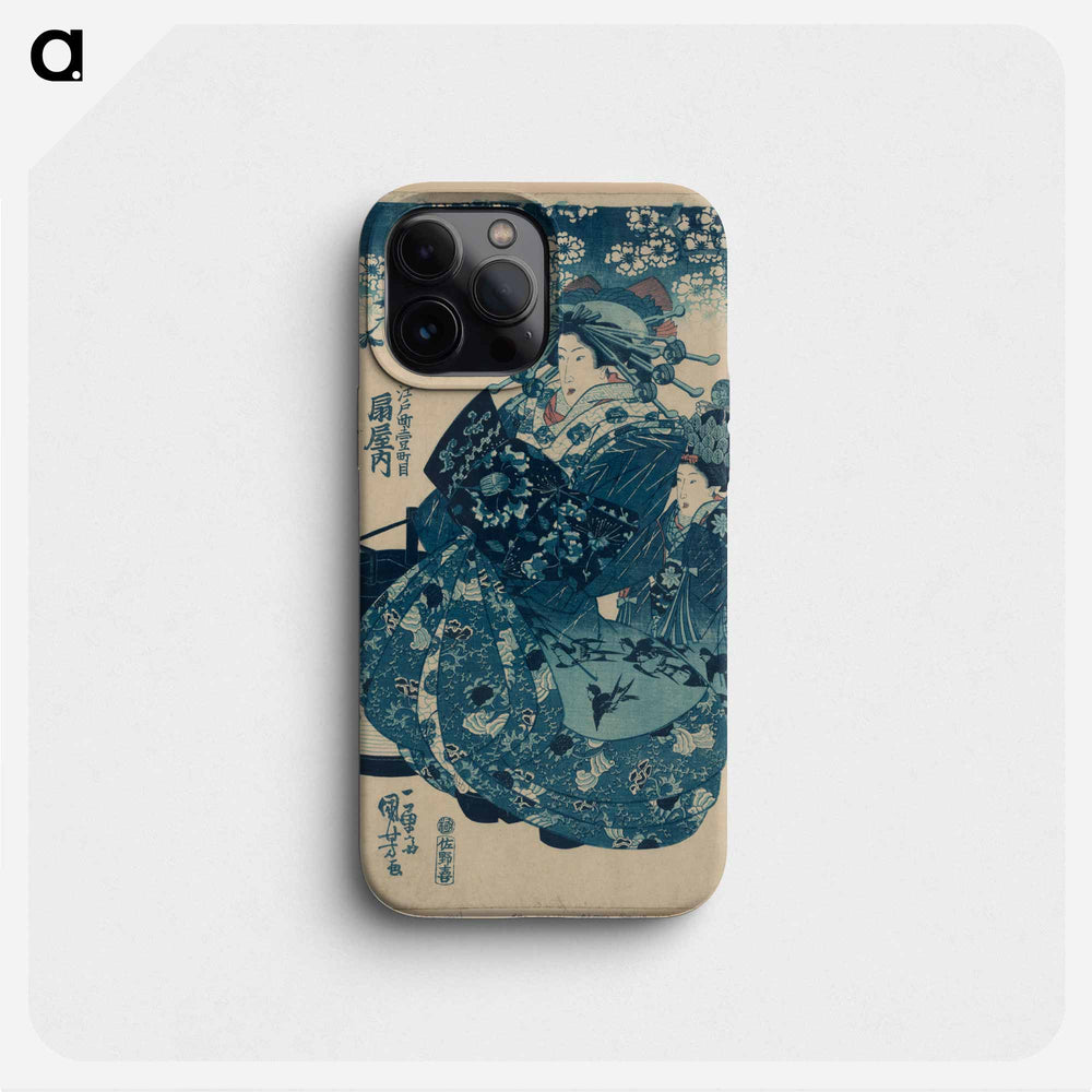 Original public domain image from Library of Congress - 歌川 国芳 Phone Case.