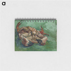 アートメモ帳-Crab on its Back - フィンセント ファン ゴッホ Memo.
