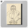 アートパネル-Robert Müller Portrait
 - ウィーン博物館 Canvas.