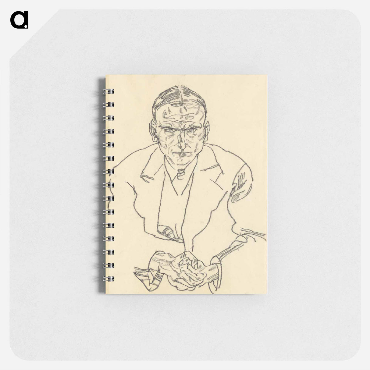 アートメモ帳-Robert Müller Portrait
 - ウィーン博物館 Memo.