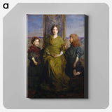 Virgin Enthroned - アボット ハンダーソン セイヤー Canvas.