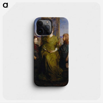 Virgin Enthroned - アボット ハンダーソン セイヤー Phone Case.